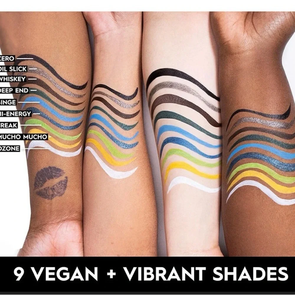 Urban Decay OIL SLICK 24/7 Ink Liquid  gunmetal Eyeliner